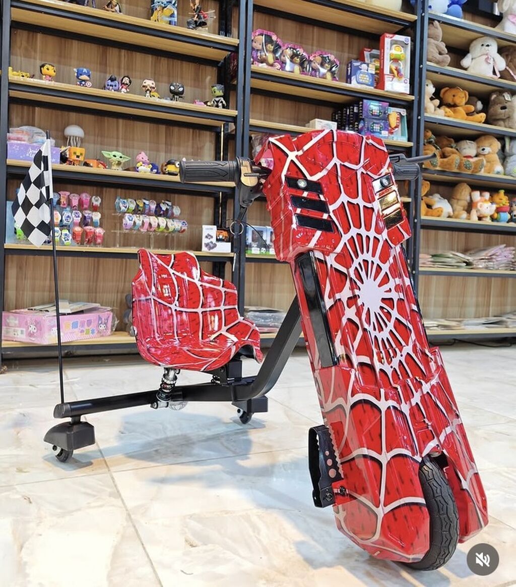 Uşaq üçün elektrikli Drift Trike – rəngli dizaynlar Məhsul təsviri — Uşaq avtomobilləri, Xırdalan (2)