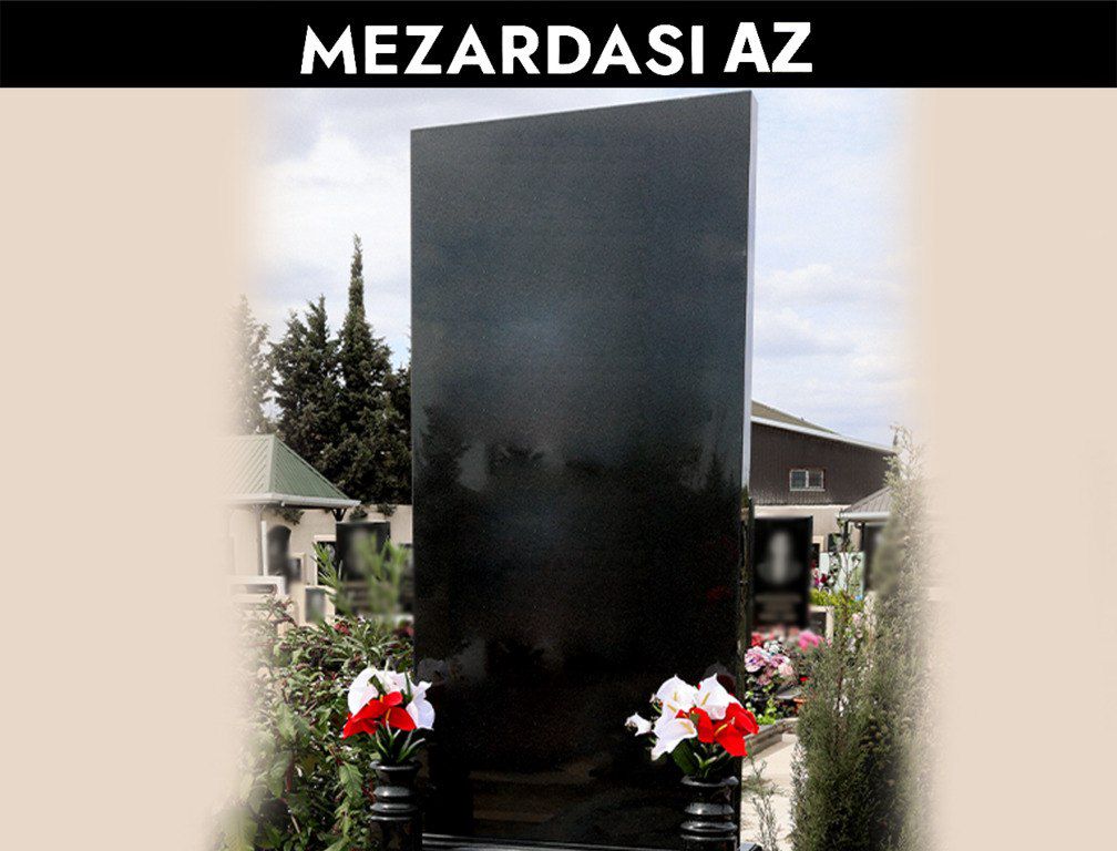 Ətrafında oturacaq olan məzar və qəbir daşları — Təmir və inşaat, Bakı (3)