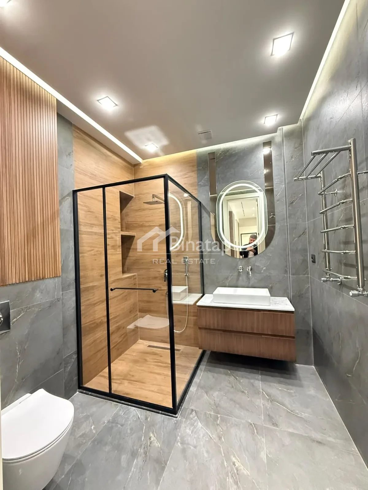 Satılır 4 otaqlı yeni tikili 171 m², Gənclik metrosu, Nəsimi rayonu — Mənzil, Bakı (5)