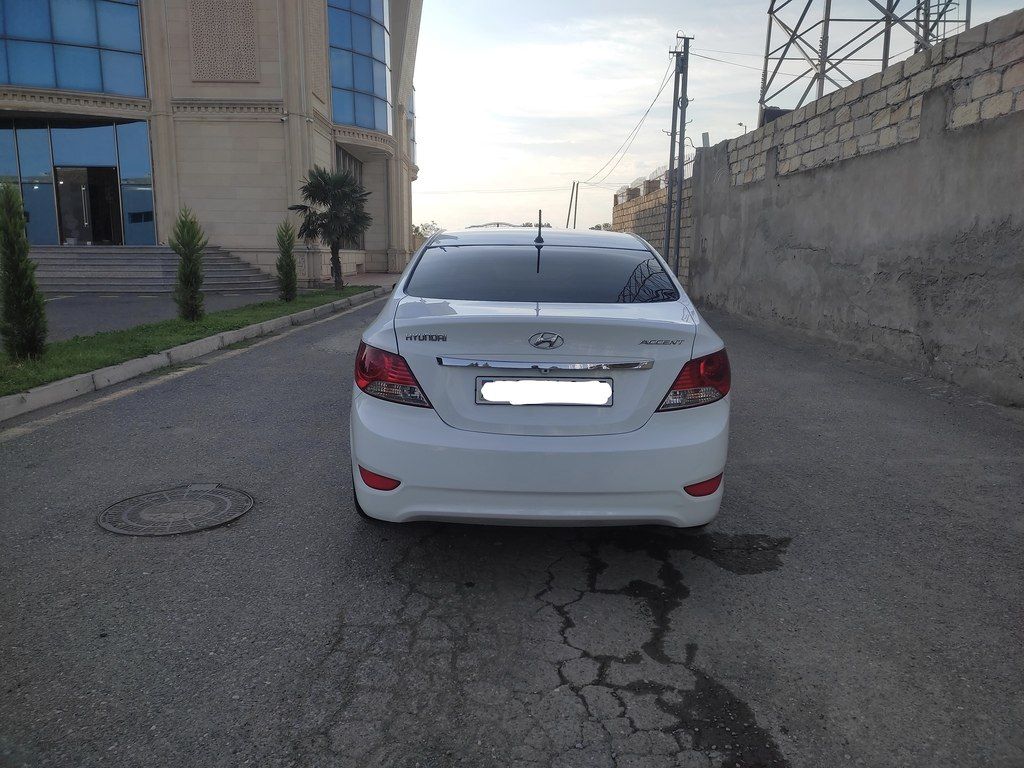 Hyundai Accent, 1.6 L, 2012 il, 206 000 km — Avtomobillər, Gəncə (2)