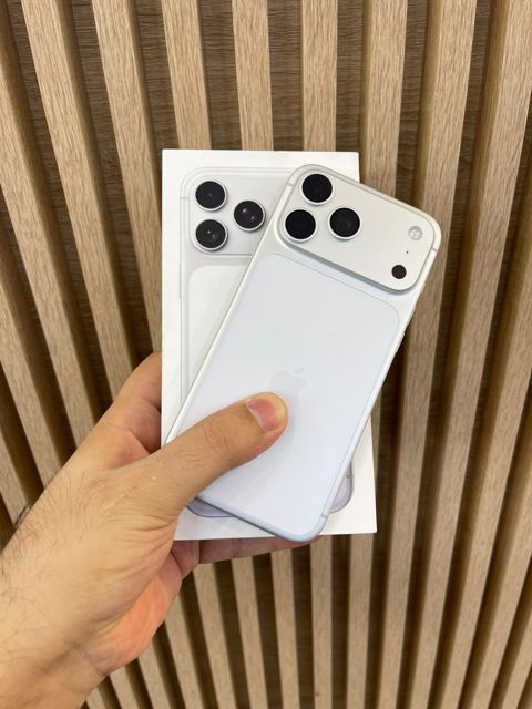 Apple iPhone 17 Pro Max Silver 256GB/12GB — Bakı