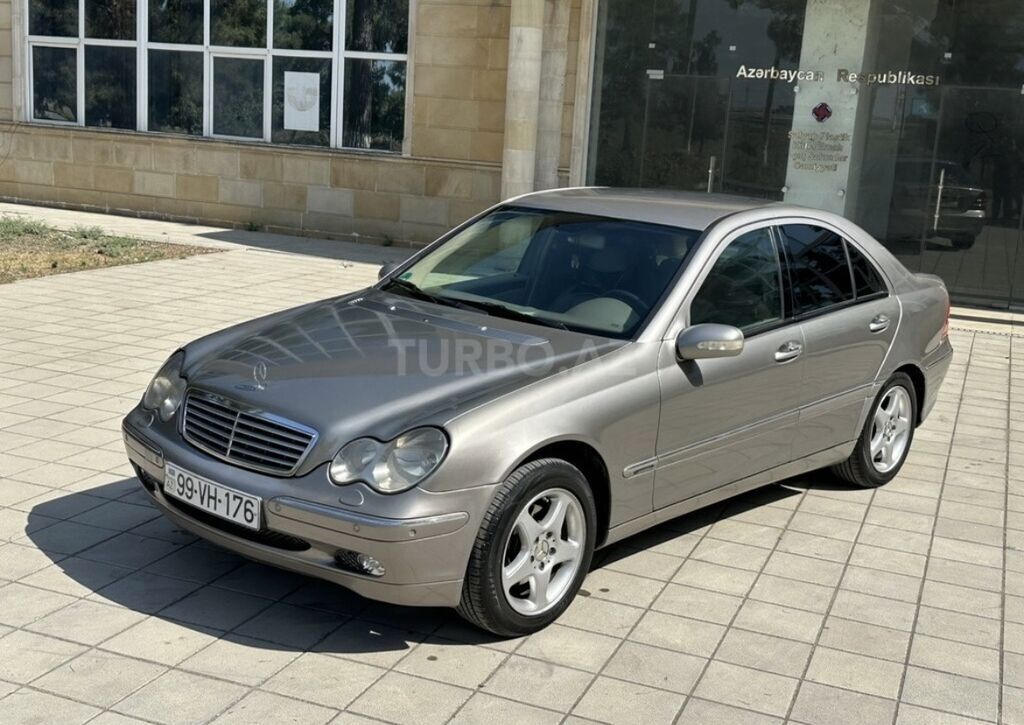 Mercedes-Benz C-Class: 1.8 l 2003 il Sedan 99-VH-176 — Avtomobillər, Salyan (5)