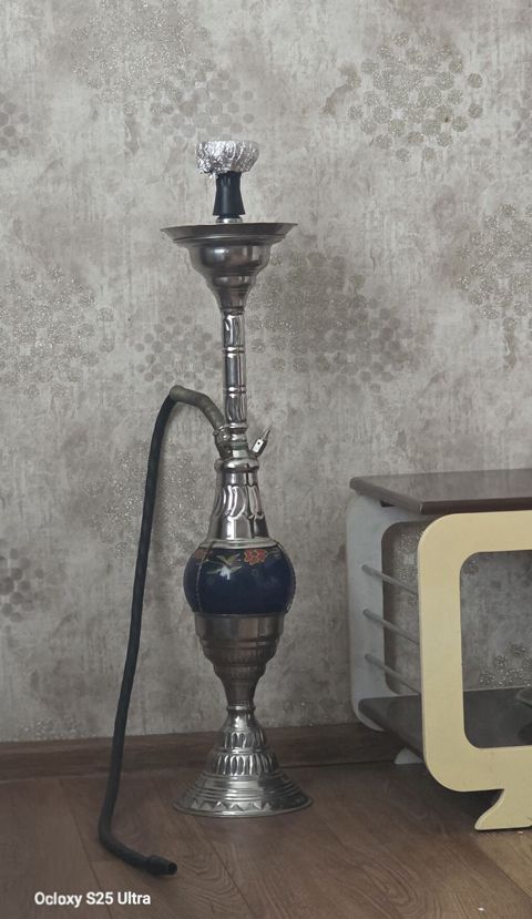 Metaldan hazırlanmış nərgilə - Klassik şərq üslubunda dizayn: parlaq — Bakı