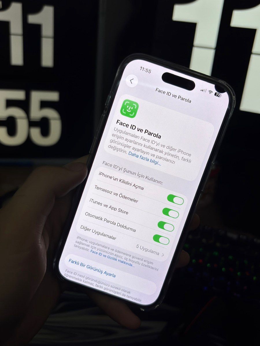 Apple iPhone 15 Pro Natural Titanium 256GB/8GB — Smartfonlar, Bakı (2)