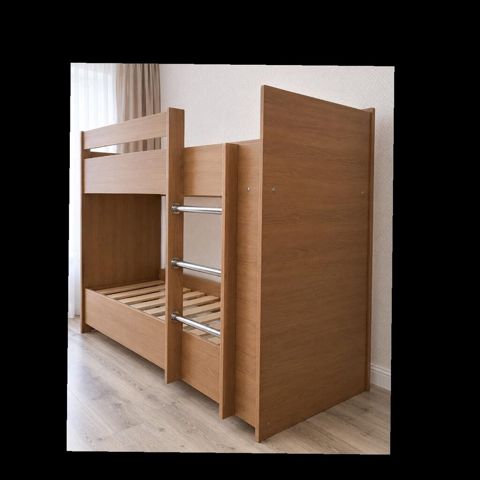 İki mərtəbəli taxta çarpayı - Material: ağac teksturasında — 200 ₼ · Bakı · Yataqlar İki mərtəbəli taxta çarpayı - Material: ağac teksturasında — Bakı