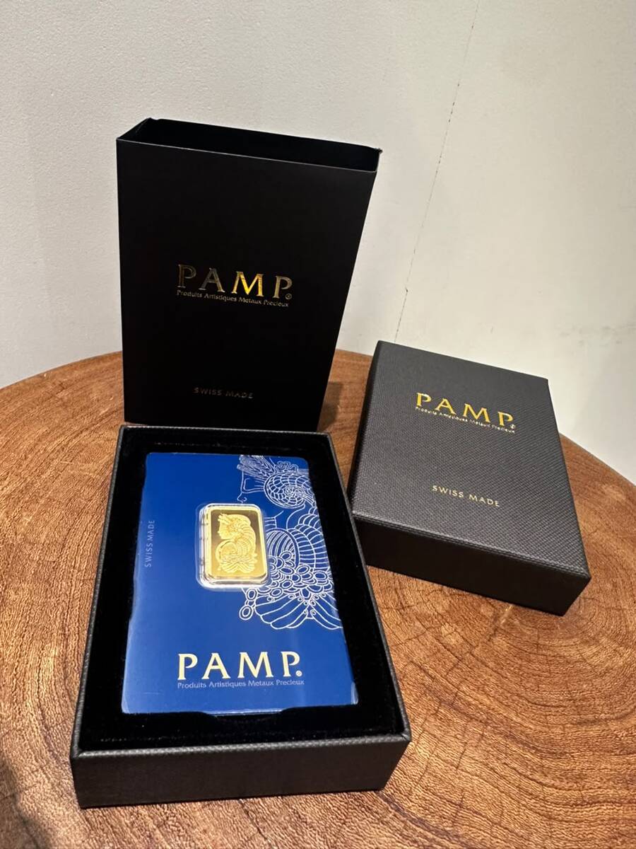 Qızıl külçə Pamp 10 q — Şəxsi əşyalar, Bakı (2)