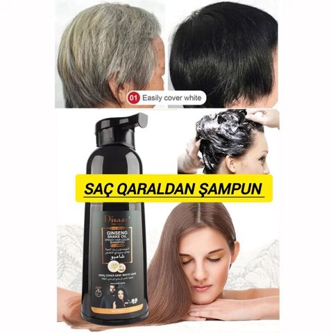 Saç qaraldan şampun — Bakı