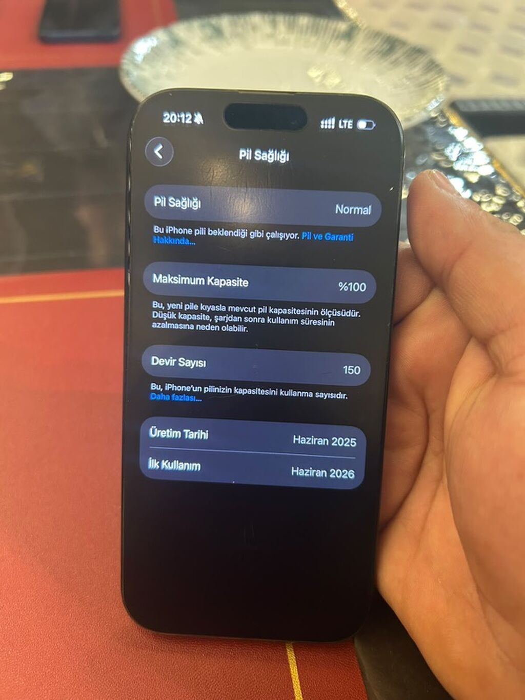 IPhone 16 Pro, Space Gray — Apple iPhone, Gəncə (2)