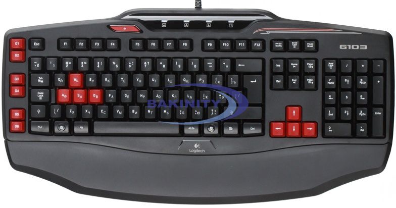 Klaviatura Logitech G103 Gaming — Kompüterlər və noutbuklar, Bakı