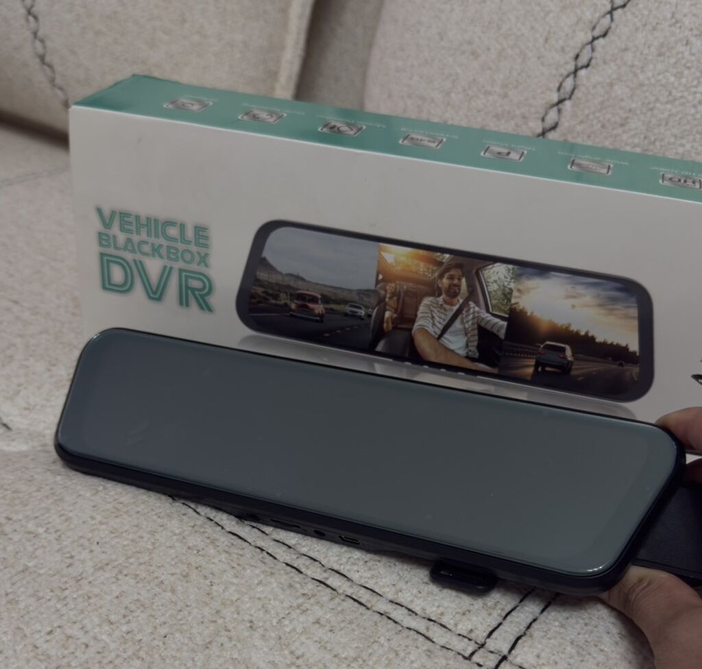Vehicle Blackbox DVR – arxa güzgü tipli avtomobil videoqeydiyyatı — Video qeydediciləri, Sumqayıt (2)