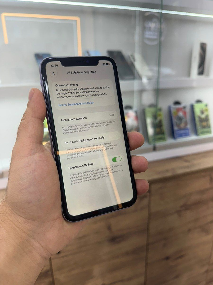 Apple iPhone 11 Purple 64GB/4GB — Smartfonlar, Bakı (6)