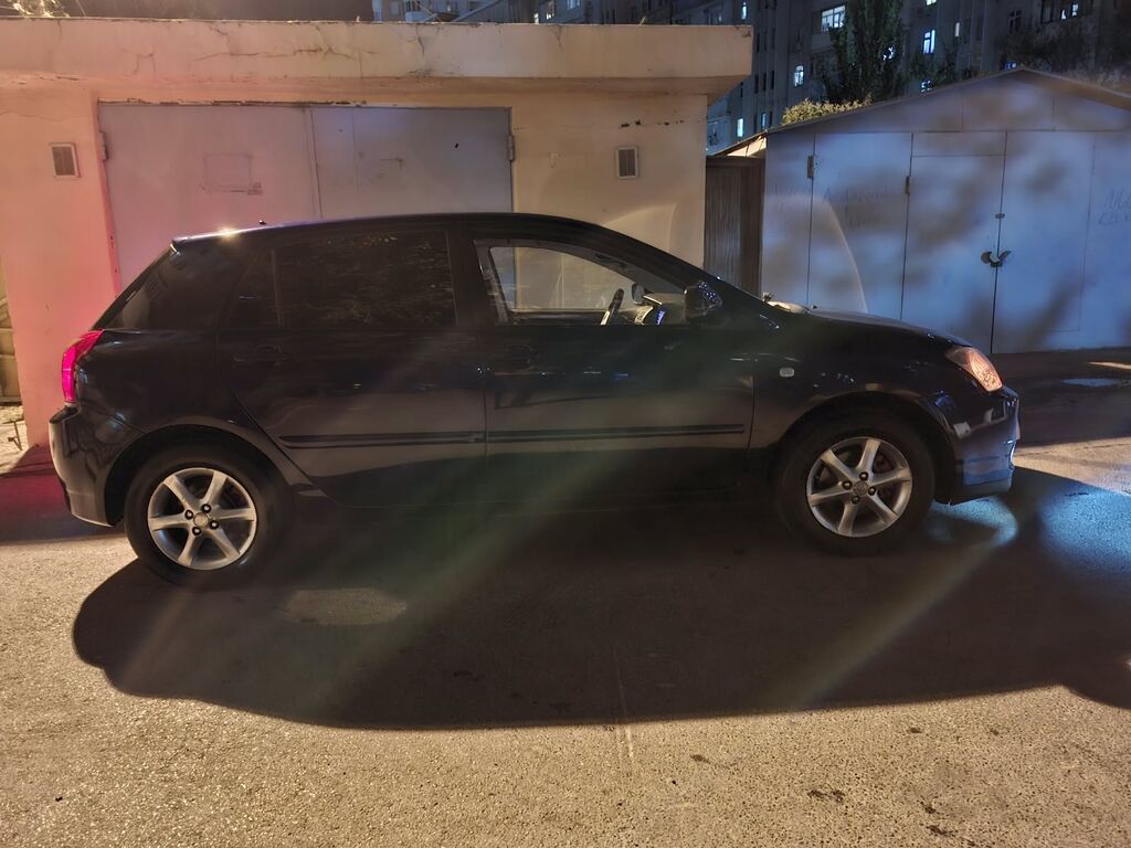 Toyota Corolla hatchback, tünd mavi Mawin ideal vezyete otur sur — Avtomobillər, Sumqayıt (4)