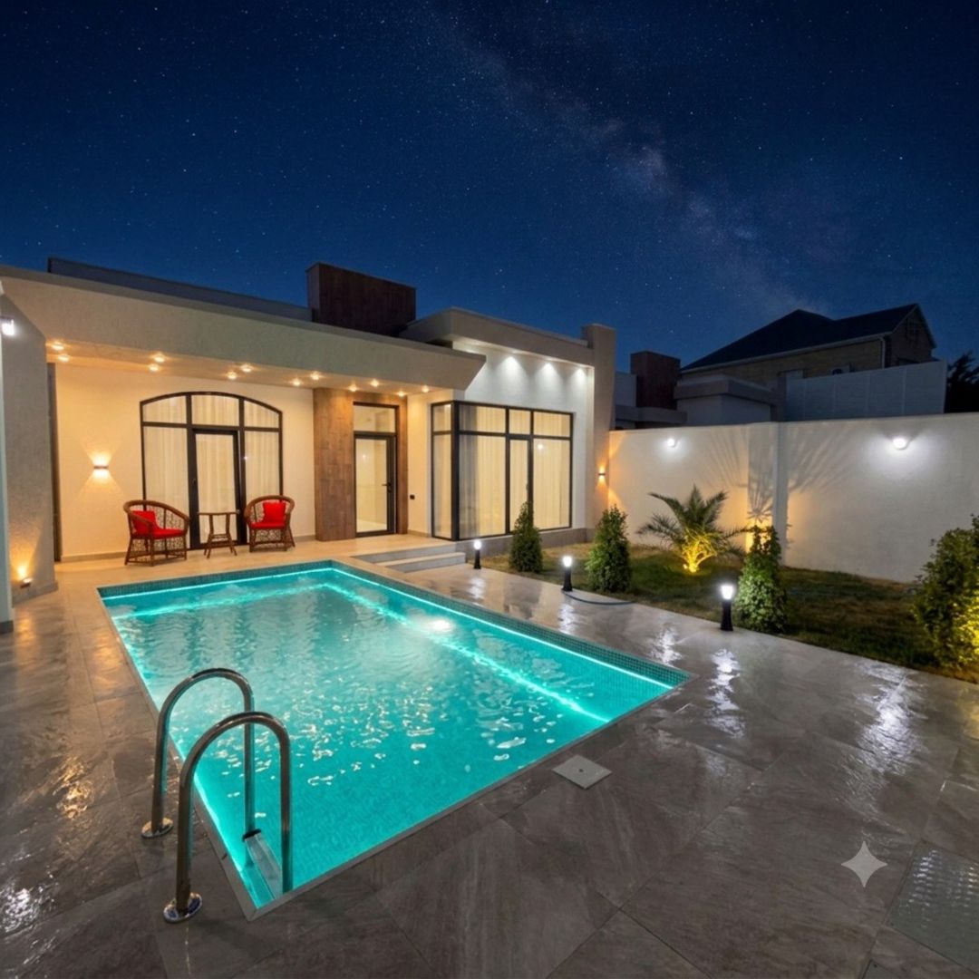 Satılır 4 otaqlı həyət evi/bağ evi 180 m² — Ev, villa, Bakı (2)