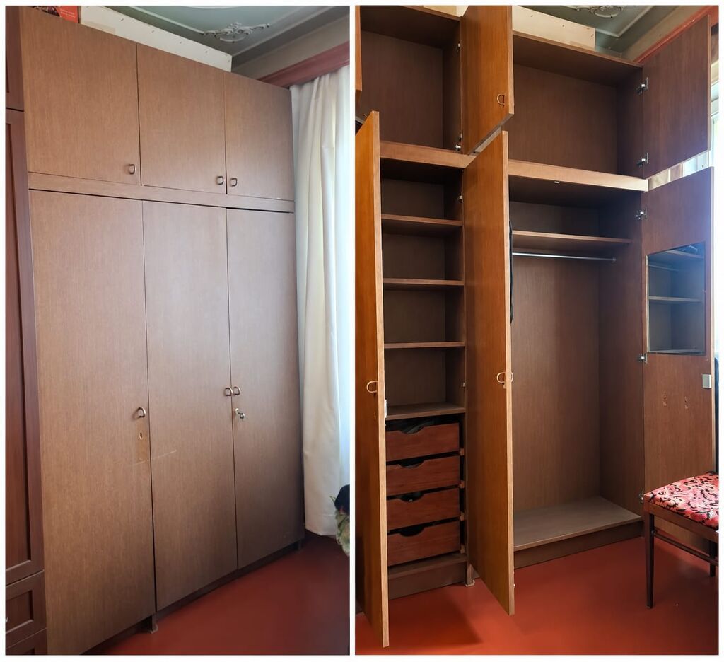 Dolab Hüd - 240 Uzun - 142 .En - 60sm Rusiya mebelidir acarlidir — Şkaflar, Bakı