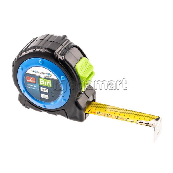 Ölçü lenti Högert HT4M411 8 m, 25 mm — Alətlər, Bakı