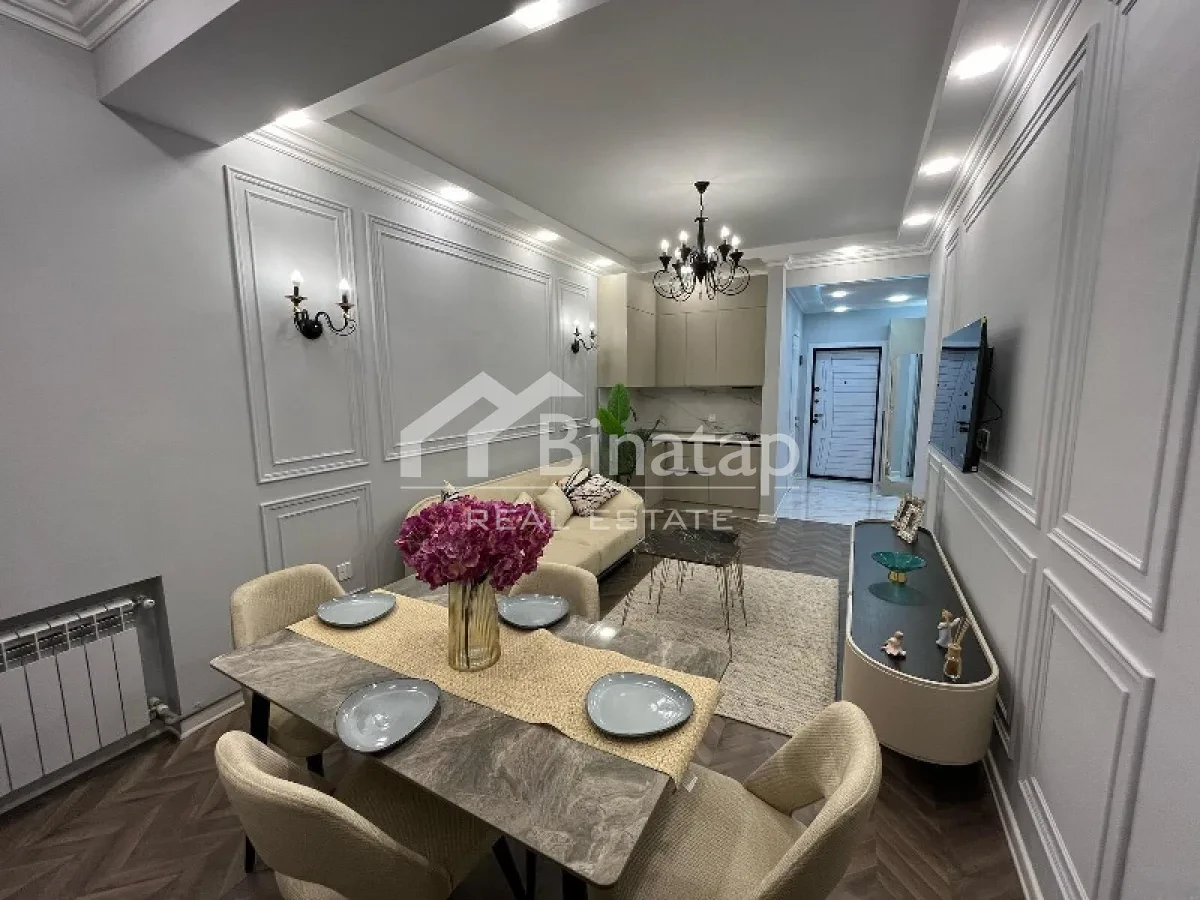 Satılır 2 otaqlı yeni tikili 53 m², Gənclik metrosu, Nərimanov rayonu — Mənzil, Bakı (4)