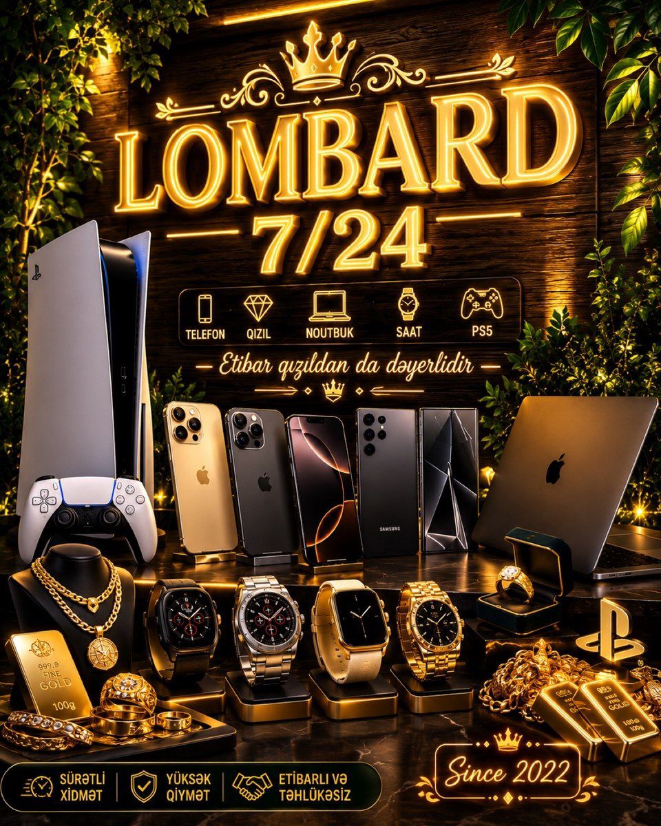 Lombard xidməti — Digər, Bakı
