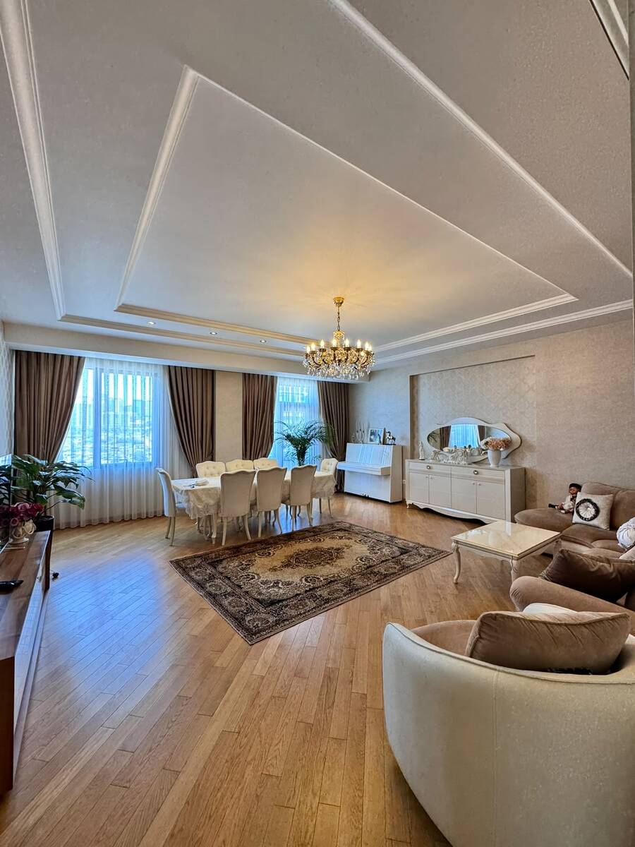 3-otaqlı yeni tikili, Salatın Əsgərova küç., 175 m² — Mənzil, Bakı (4)