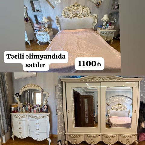İkinəfərlik çarpayı, Dolab, Termo, Tumba, İtaliya, İşlənmiş — Bakı