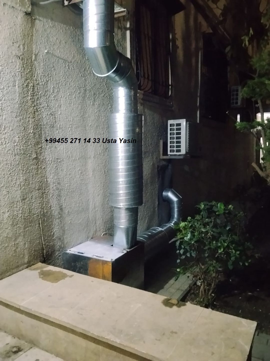 Havalandırma sistemləri, Qaynaqçı — Musayev Yasin — Kondisioner və havalandırma sistemi təmiri, Bakı (2)