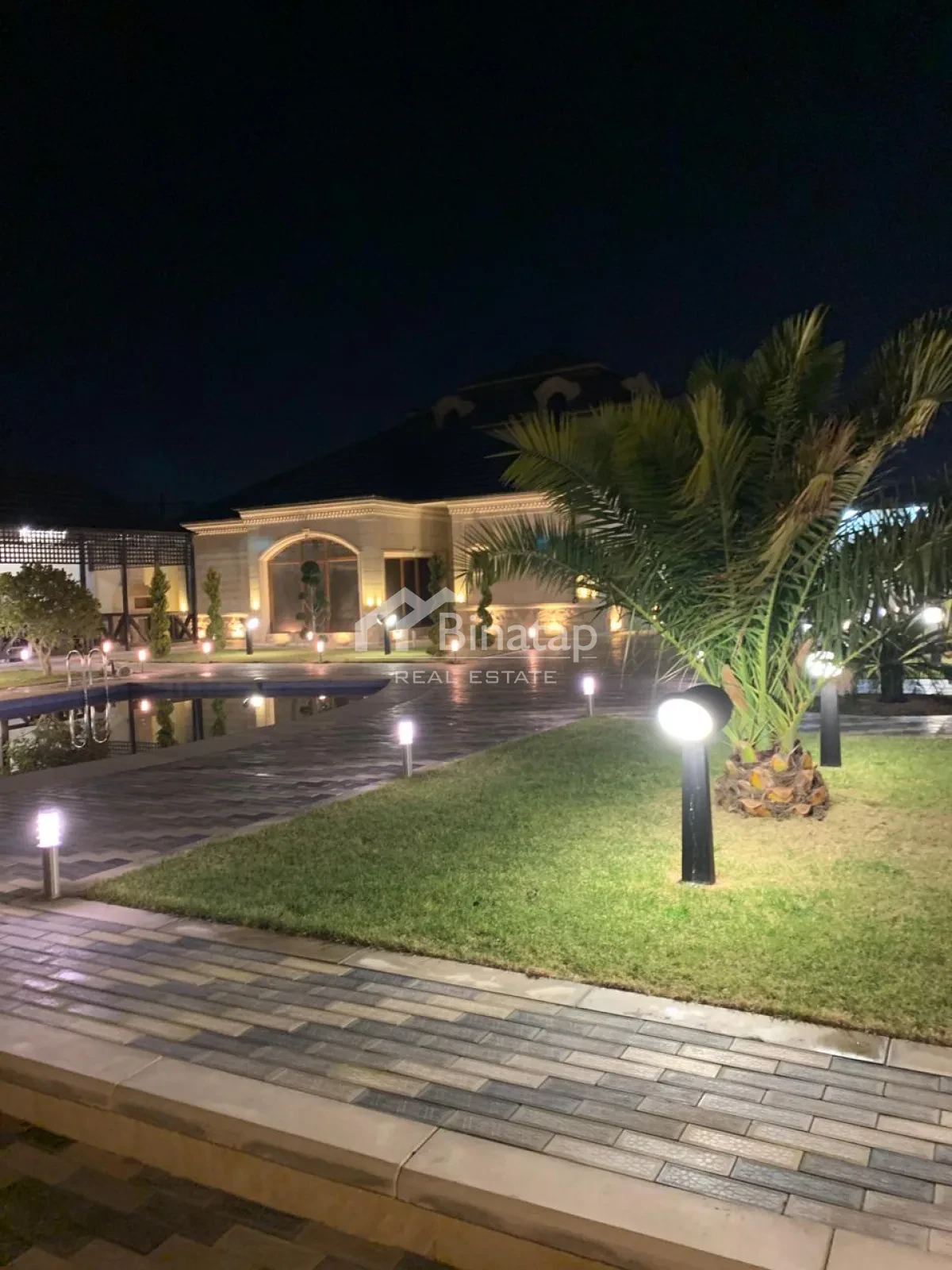 Satılır 8 otaqlı həyət evi / bağ evi 360 m², Xəzər rayonu — Ev, villa, Bakı (2)