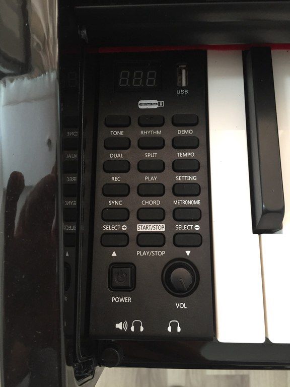 Pianino "Symphony-8808BK" — Musiqiə alətləri, Bakı (7)