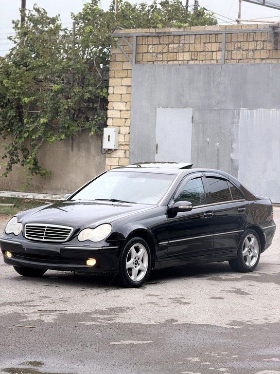 Mercedes C 320, 3.2 L, 2003 il, 358 408 km — Avtomobillər, Sumqayıt (3)