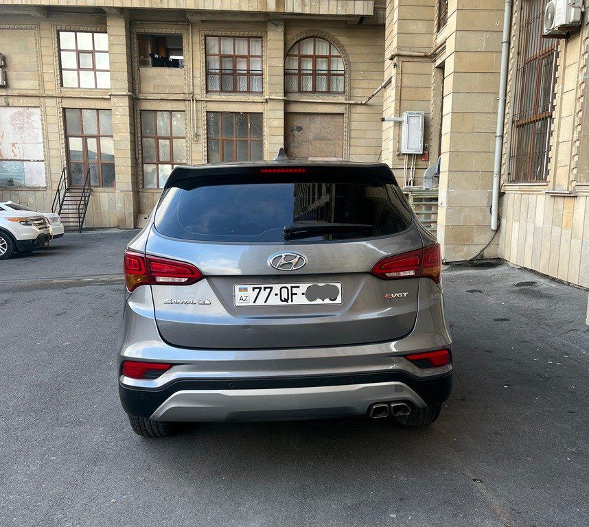 Hyundai Santa Fe, 2.0 L, 2015 il, 210 500 km — Avtomobillər, Bakı (3)