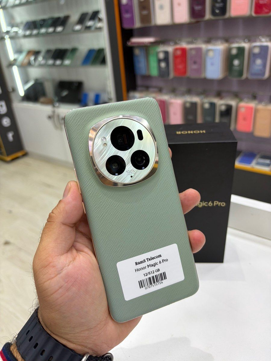 Honor Magic 6 Pro Green 512GB/16GB — Smartfonlar, Bakı (2)