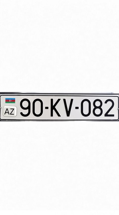 Qeydiyyat nişanı - 90-KV-082 — Bakı