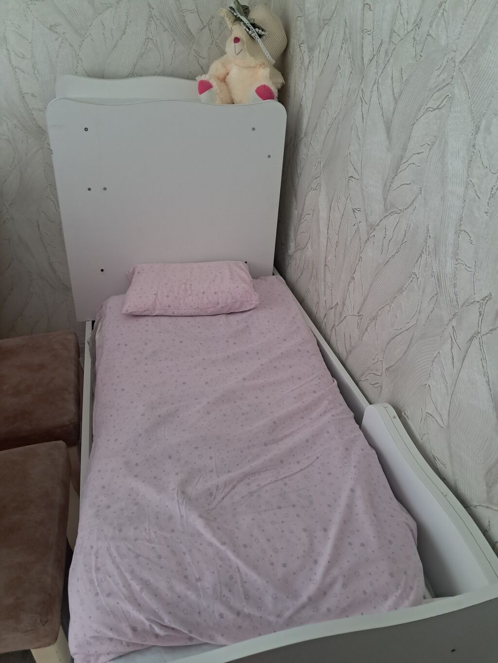 Oğlan və qız üçün, İşlənmiş, Dördbucaq, Beşik, Dəstsiz, Matras ilə, Yellənmə mexanizmsiz — Bəşikləri, Masazır