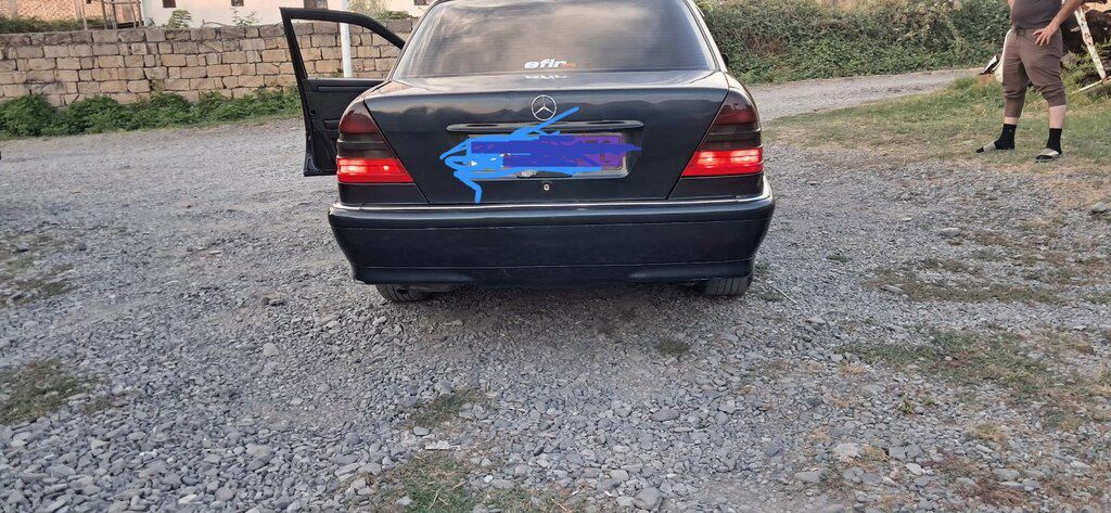 Mercedes C 180, 1.8 L, 1996 il, 250 000 km — Avtomobillər, Qəbələ (10)