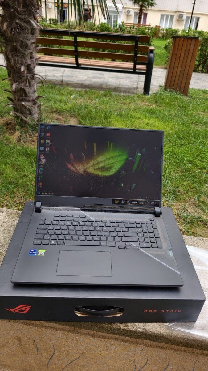 Asus Rog Strix Scar RTX 3080ti — Noutbuklar, Bakı (12)