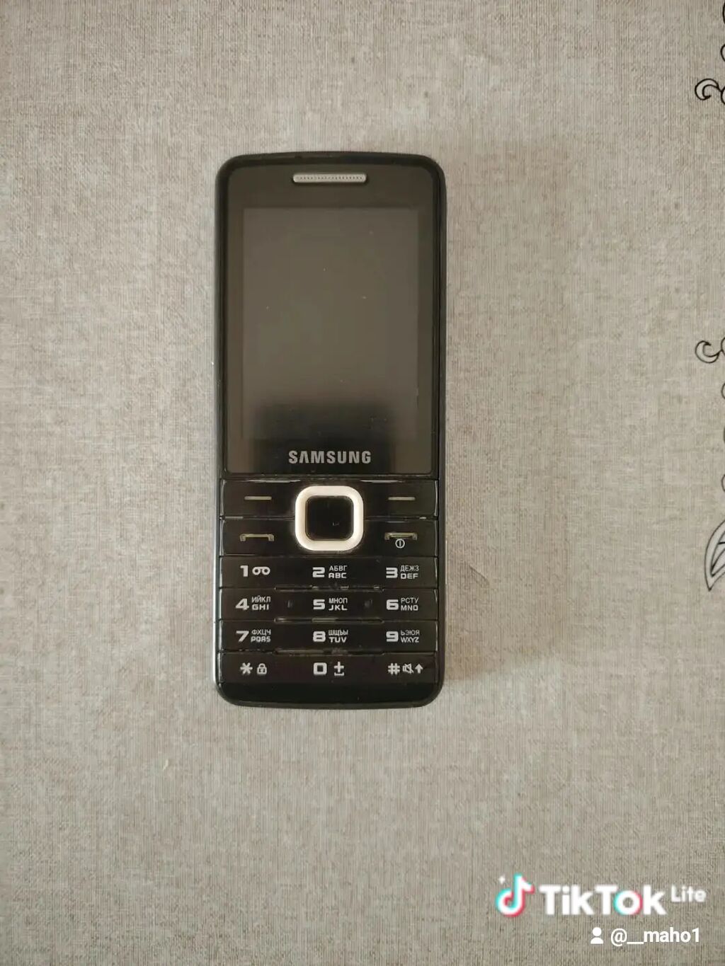 Samsung S5610, 2 GB Memory Capacity, rəng - Qara, Düyməli — Samsung, Bakı (3)