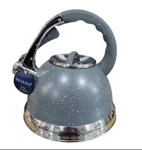Çaydan Vicalina, 3200 ml, metal/paslanmayan polad, boz — Bakı