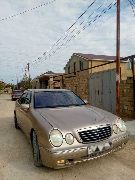 Mercedes E 220, 2.2 L, 1999 il, 500 000 km — Avtomobillər, Bakı (2)