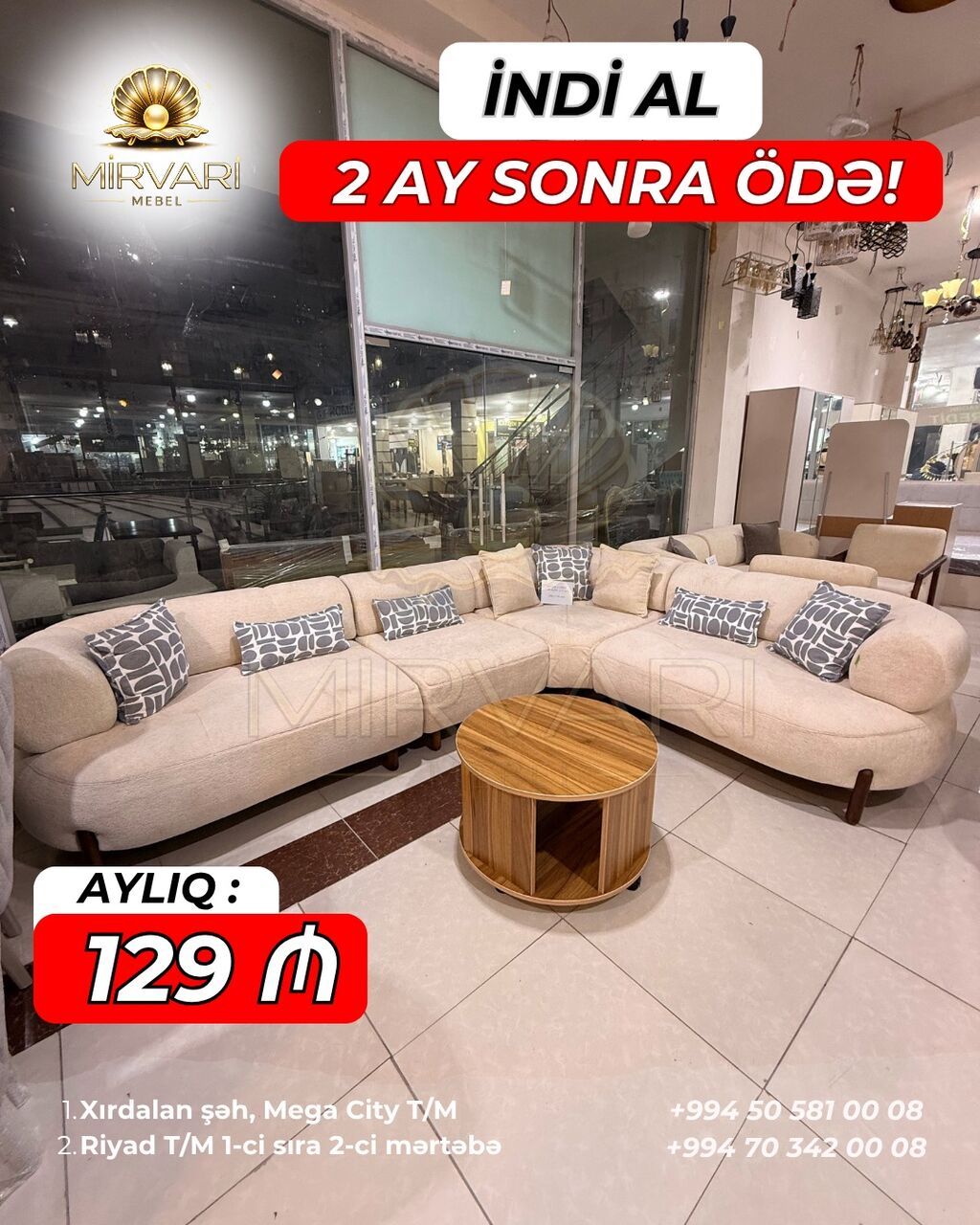 Künc divan, Yeni, Açılan, Bazalı, Nabuk — Divanlər, Xırdalan (2)