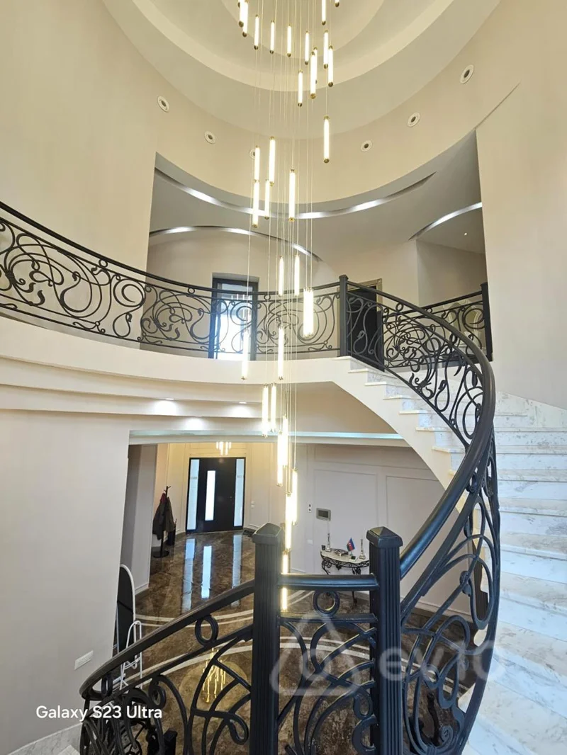 7 otaqlı həyət evi, 600 m², Novgani qesebesi — Ev, villa, Bakı (4)