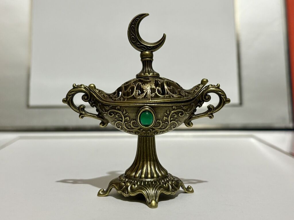Fiqur, Metal, rəng - Qızılı — Heykəlciklər və fiqurlar, Masazır (6)