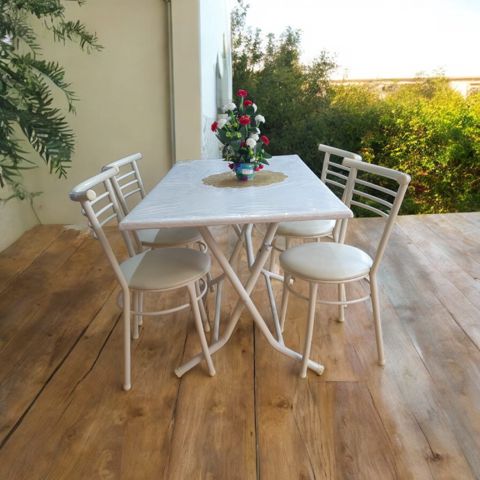 Mebel dəsti 8864, ağ, 5 parça, 75х70 sm — Bakı