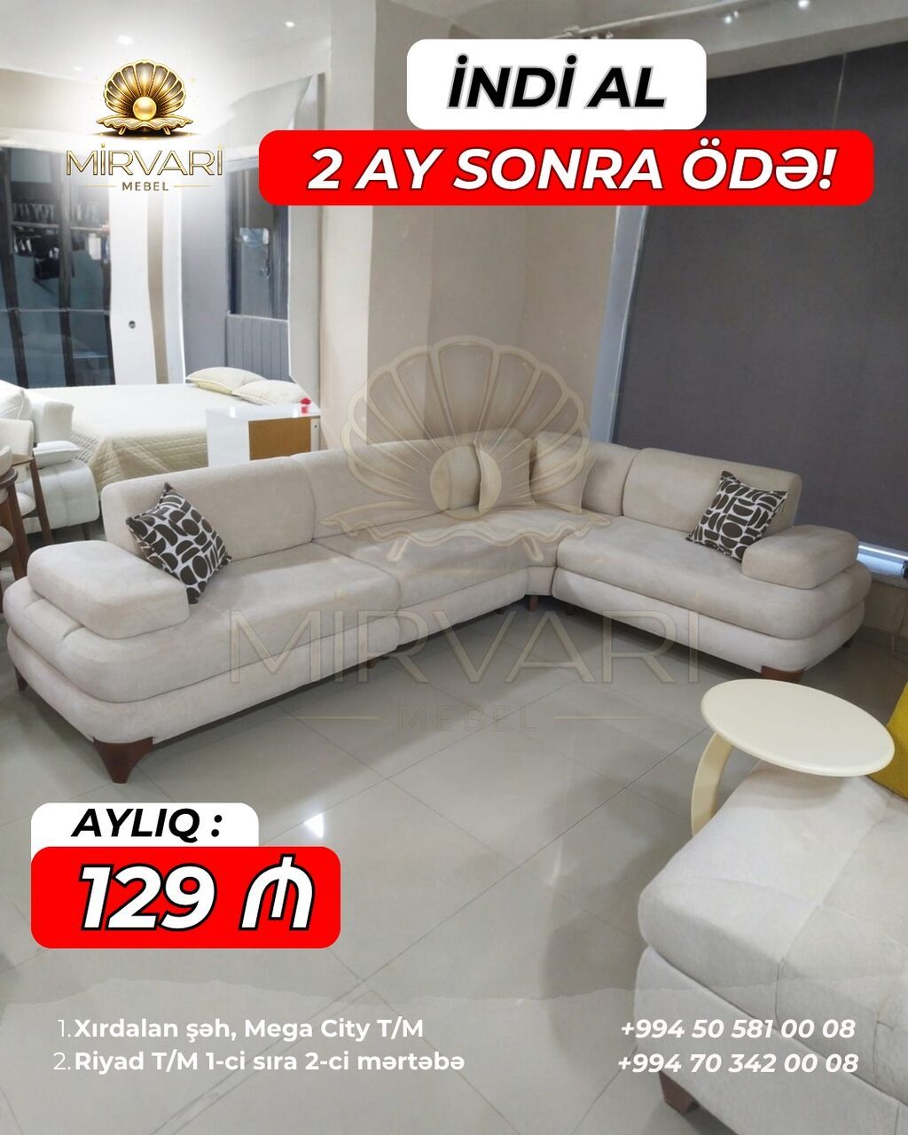 Künc divan, Yeni, Açılan, Bazalı, Nabuk — Divanlər, Xırdalan (5)