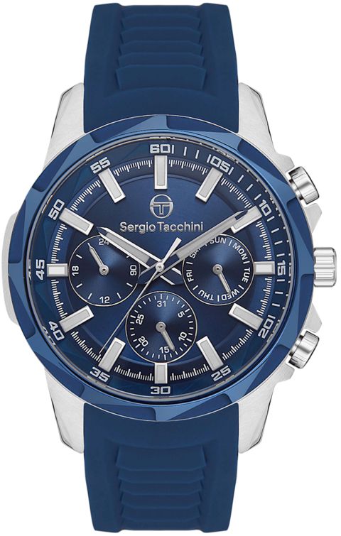 Qol saatı kişilər üçün Sergio Tacchini ST.1.10400-2 Göy — Bakı