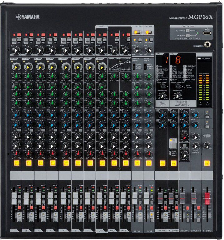 Mikşer pult "Yamaha MGP16X" — Musiqiə alətləri, Bakı (3)