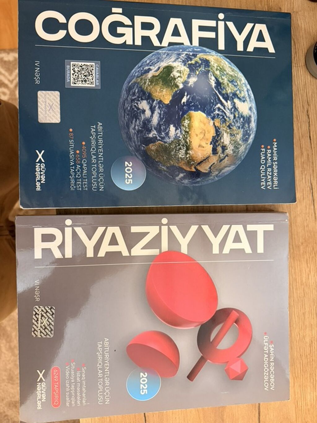 Məhsul: Coğrafiya və tarix üzrə dərs və test vəsaitləri dəsti Tərkib — Kitablar, Bakı (5)