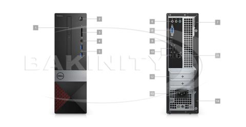 Kompüter Dell Vostro DT 3471 — Bakı