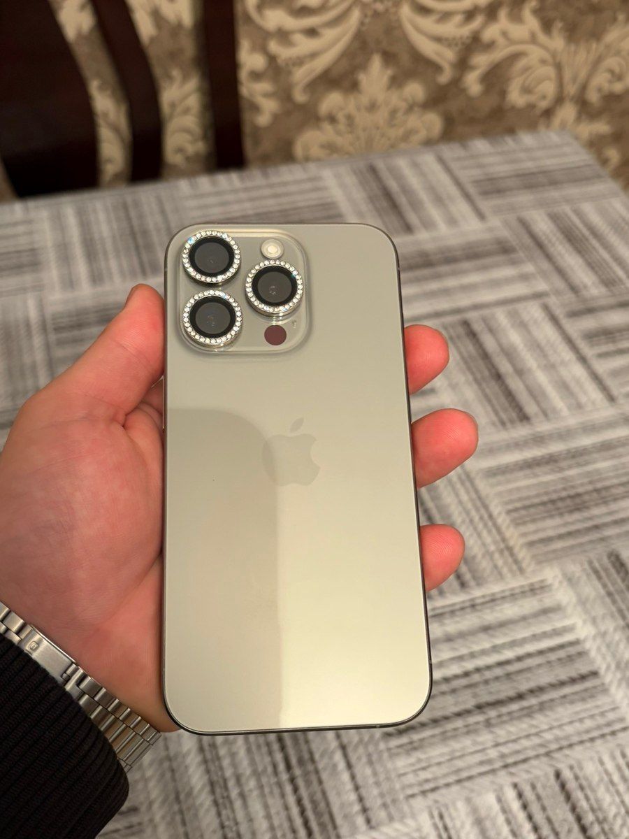 Apple iPhone 15 Pro Natural Titanium 128GB/8GB — Smartfonlar, Bakı (2)