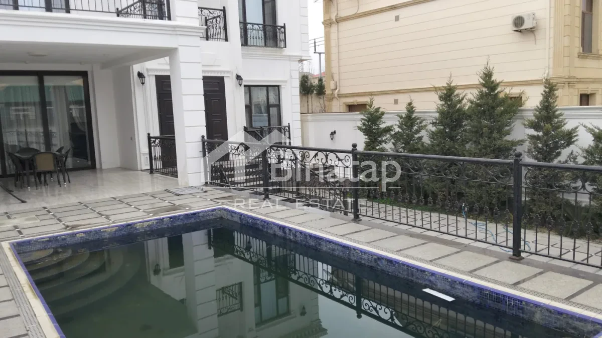 Satılır 5 otaqlı həyət evi / bağ evi 550 m², Badamdar qəsəbəsi, Səbail rayonu — Ev, villa, Bakı (4)