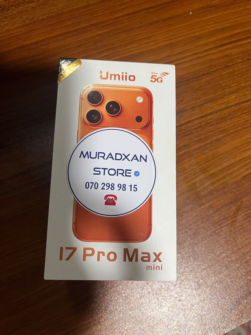 Umiio I7 Pro Max mini – kompakt korpusda güclü smartfon Əlaqə — Digər smartfonlar, Lənkəran (4)