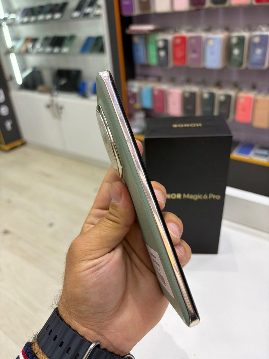 Honor Magic 6 Pro Green 512GB/16GB — Smartfonlar, Bakı (6)