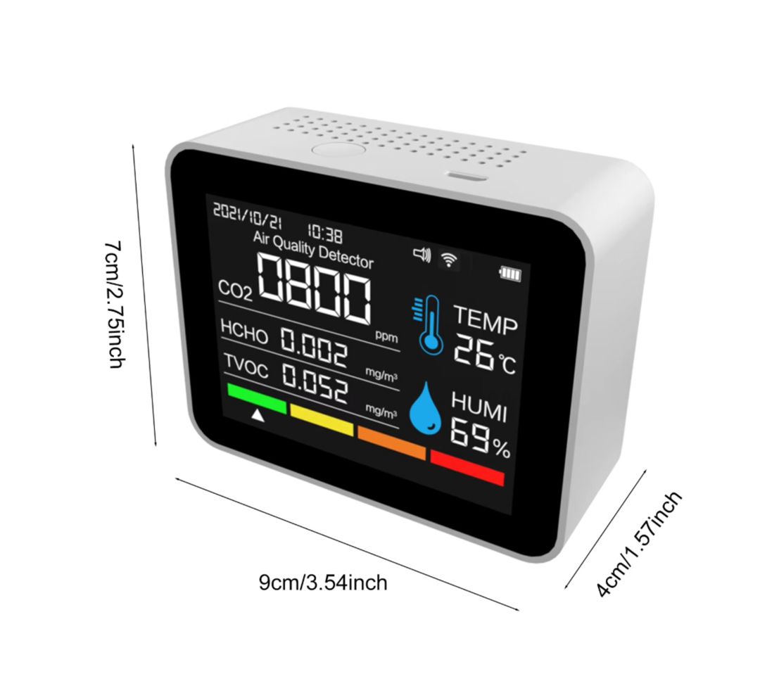 Hava təmizliyini ölçən Wifi "Air Quality Monitor 12in1" — Ağıllı ev və təhlükəsizlik, Bakı